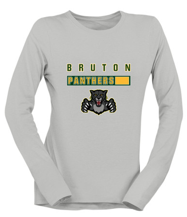 Bruton Panthers Mascot #7 Women's Premium LS T-Shirt