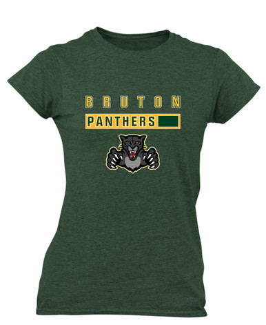 Bruton Panthers Mascot #7 Women's Premium SS T-Shirt