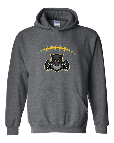 Bruton Panthers Football #2 Men's Hoodie