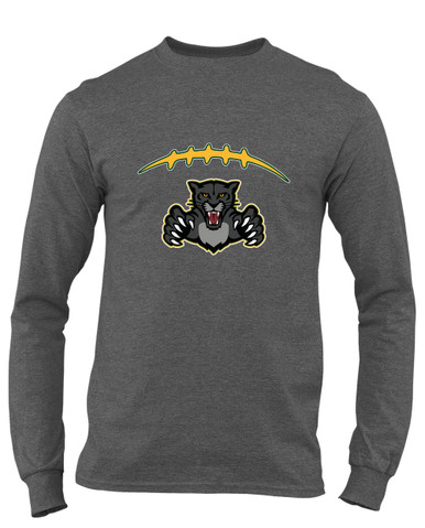 Bruton Panthers Football #2 Men's LS T-Shirt