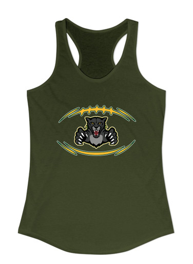 Bruton Panthers Football #3 Women's Tank Top