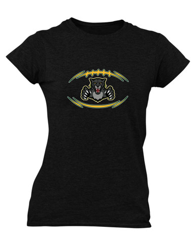 Bruton Panthers Football #3 Women's SS T-Shirt