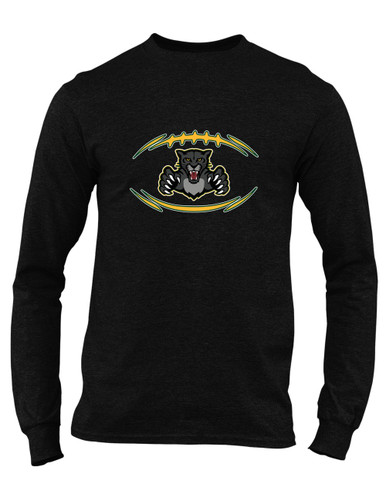 Bruton Panthers Football #3 Men's Premium LS T-Shirt