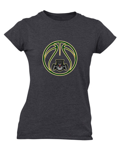 Bruton Panthers Basketball #2 Women's Premium SS T-Shirt