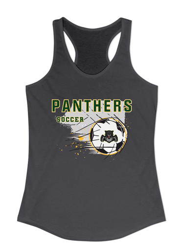 Bruton Panthers Soccer #2 Women's Tank Top