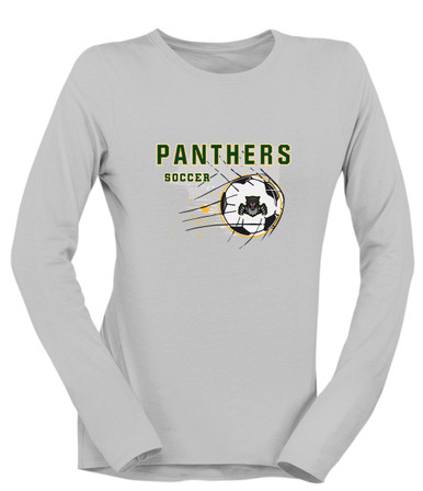 Bruton Panthers Soccer #2 Women's LS T-Shirt