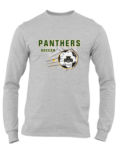 Bruton Panthers Soccer #2 Men's Premium LS T-Shirt