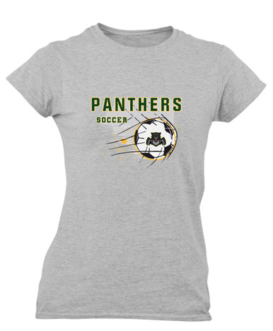 Bruton Panthers Soccer #2 Women's Premium SS T-Shirt
