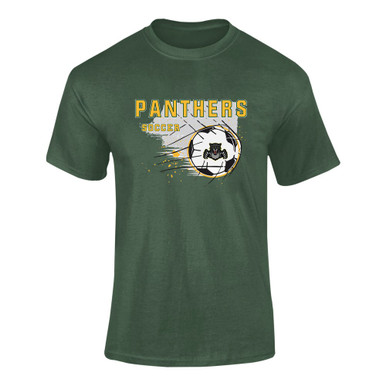 Bruton Panthers Soccer #2 Men's SS T-Shirt
