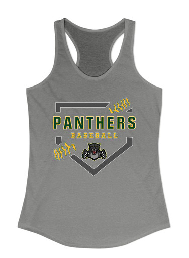 Bruton Panthers Baseball #2 Women's Tank Top