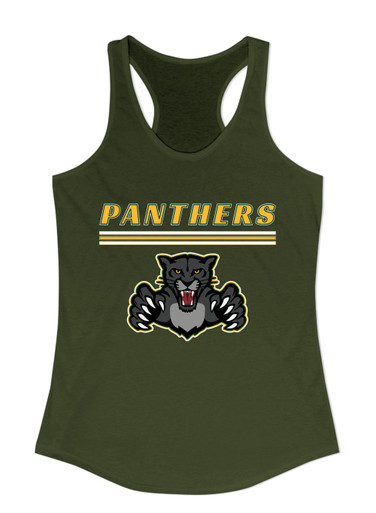 Bruton Panthers Mascot #8 Women's Tank Top