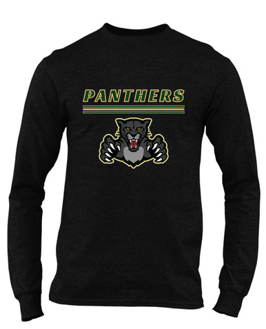 Bruton Panthers Mascot #8 Men's Premium LS T-Shirt
