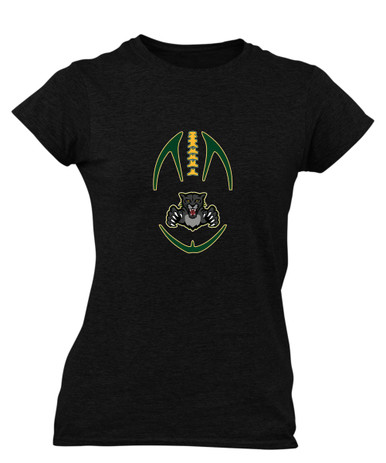 Bruton Panthers Football #4 Women's SS T-Shirt