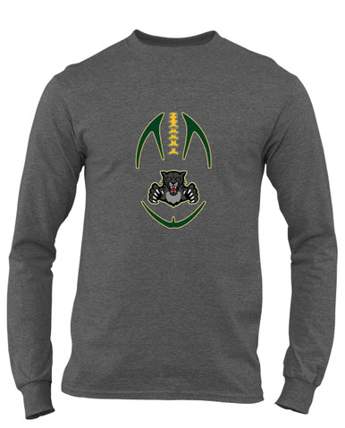 Bruton Panthers Football #4 Men's Premium LS T-Shirt
