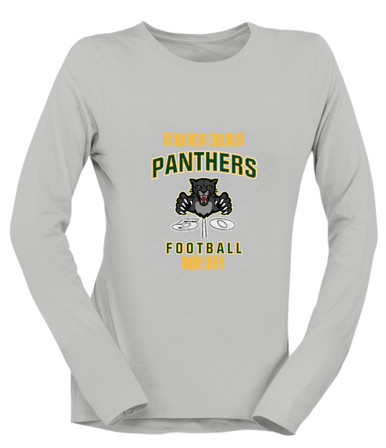 Bruton Panthers Football #6 Women's Premium LS T-Shirt