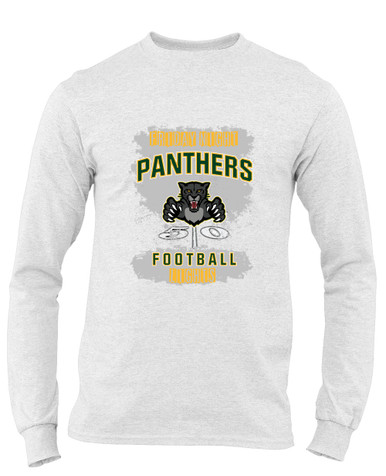 Bruton Panthers Football #6 Men's Premium LS T-Shirt