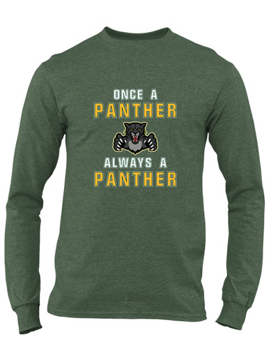 Bruton Panthers Once A Men's Premium LS T-Shirt