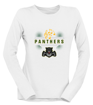Bruton Panthers Band # 3 Women's Premium LS T-Shirt