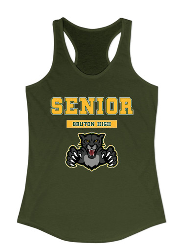Bruton Panthers Senior #2 Women's Tank Top