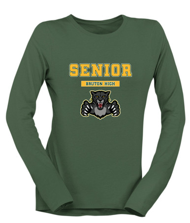 Bruton Panthers Senior #2 Women's Premium LS T-Shirt