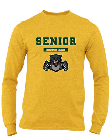 Bruton Panthers Senior #2 Men's LS T-Shirt