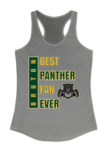 Bruton Panthers Best Panther Fan Women's Tank Top