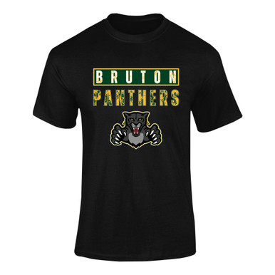 Bruton Panthers Mascot #9 Men's SS T-Shirt