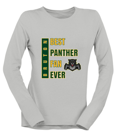 Bruton Panthers Best Panther Fan Women's Premium LS T-Shirt