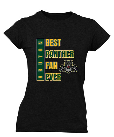 Bruton Panthers Best Panther Fan Women's Premium SS T-Shirt