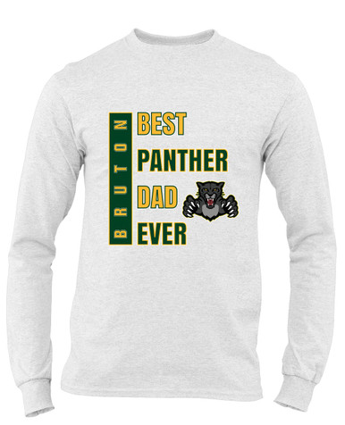 Bruton Panthers Best Panther Dad Men's Premium LS T-Shirt