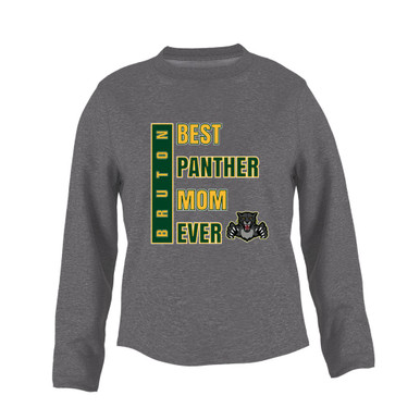 Bruton Panthers Best Panther Mom Women's Sweatshirt