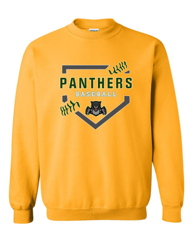 Bruton Panthers Baseball #2 Men's Sweatshirt