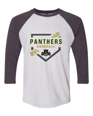Bruton Panthers Baseball #2 Women's Baseball T-Shirt