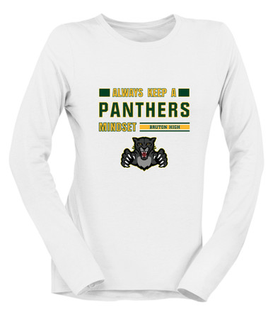 Bruton Panthers Mindset Women's Premium LS T-Shirt
