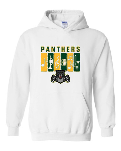 Bruton Panthers Band # 2 Men's Hoodie