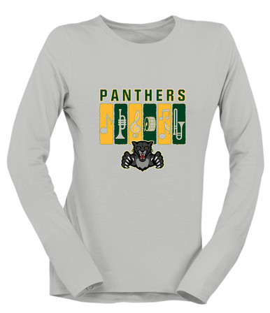 Bruton Panthers Band # 2 Women's Premium LS T-Shirt