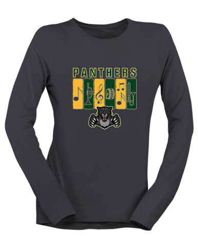Bruton Panthers Band # 2 Women's LS T-Shirt