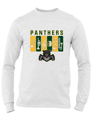 Bruton Panthers Band # 2 Men's LS T-Shirt