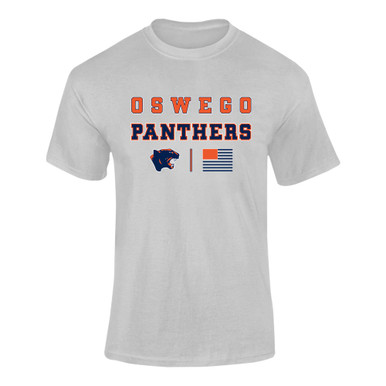 Oswego Panthers Spirit Flag Men's Premium SS T-Shirt