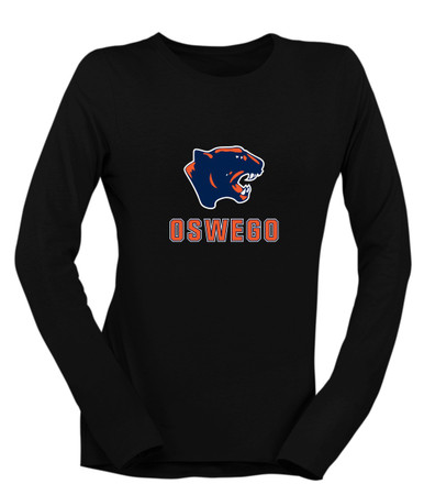 Oswego Panthers Mascot #2 Women's LS T-Shirt