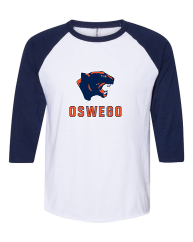 Oswego Panthers Mascot #2 Men's Baseball T-Shirt