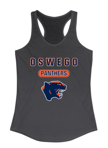 Oswego Panthers Mascot #3 Women's Tank Top