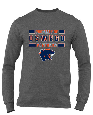 Oswego Panthers Property Of Men's LS T-Shirt