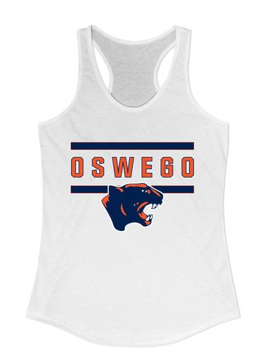 Oswego Panthers Mascot #4 Women's Tank Top