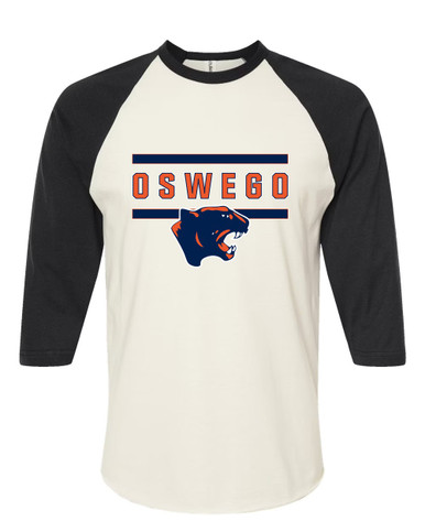 Oswego Panthers Mascot #4 Women's Baseball T-Shirt