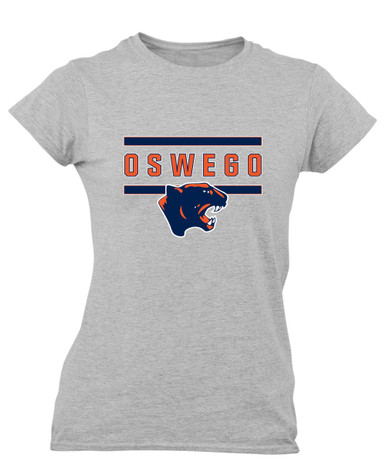 Oswego Panthers Mascot #4 Women's SS T-Shirt