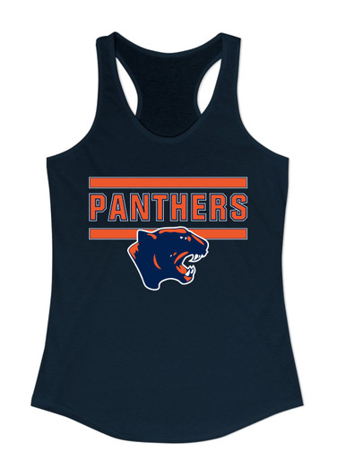 Oswego Panthers Mascot #5 Women's Tank Top