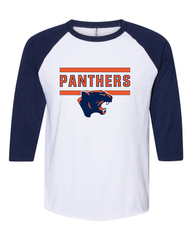 Oswego Panthers Mascot #5 Women's Baseball T-Shirt