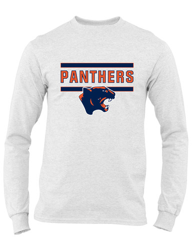 Oswego Panthers Mascot #5 Men's LS T-Shirt