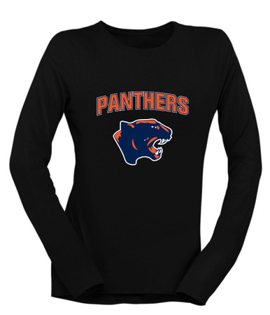Oswego Panthers Mascot #6 Women's LS T-Shirt